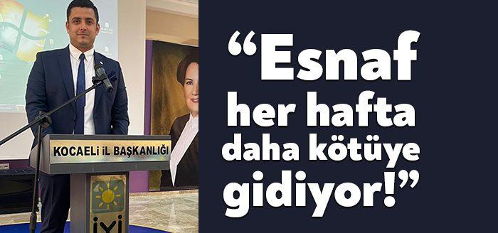 İYİ Parti Kalkınma ve Sanayi Politikaları’ndan Sorumlu İl Başkan Yardımcısı
