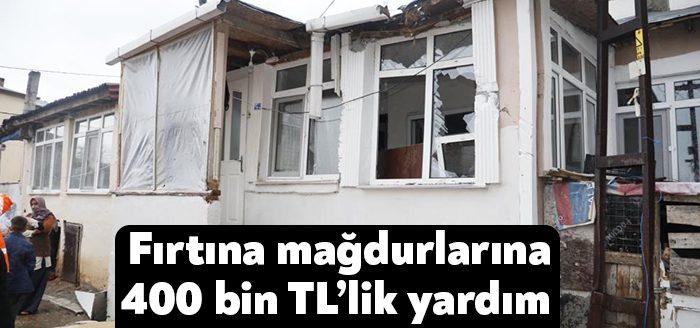 Körfez Belediyesi, geçtiğimiz hafta yaşanan fırtına dolayısıyla mağduriyet yaşayan vatandaşlara