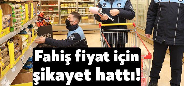 Gebze Belediyesi zabıta ekipleri, marketlerde reyon etiket fiyatı ile kasa