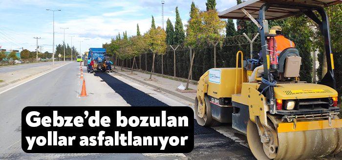 Kocaeli Büyükşehir Belediyesi, Gebze ilçesinde elektrik hattı kazı çalışmaları nedeniyle
