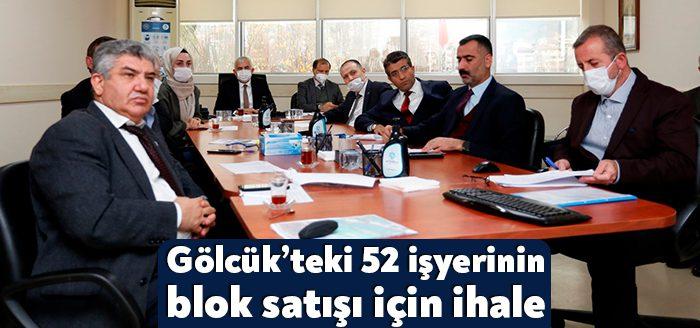 Kocaeli Büyükşehir Belediyesi Encümeni’nde Gölcük Örcün Mahallesi’nde yer alan nitelikli