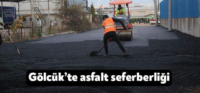 Gölcük Belediyesi ekipleri, güzel havaları fırsata çevirerek ihtiyaç olan alanlarda