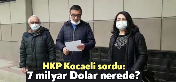Halkın Kurtuluş Partisi (HKP) Kocaeli İl Örgütü, Dolar/TL’de 20 Aralık