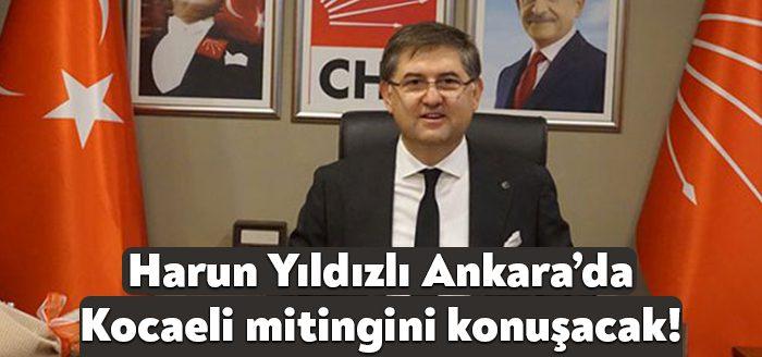 CHP Kocaeli İl Başkanı Harun Yıldızlı, il başkanları toplantısı için