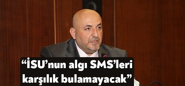 İzmit Belediyesi Başkanvekili Çetin Sarıca yaptığı açıklamada kısa mesajlarla vatandaş