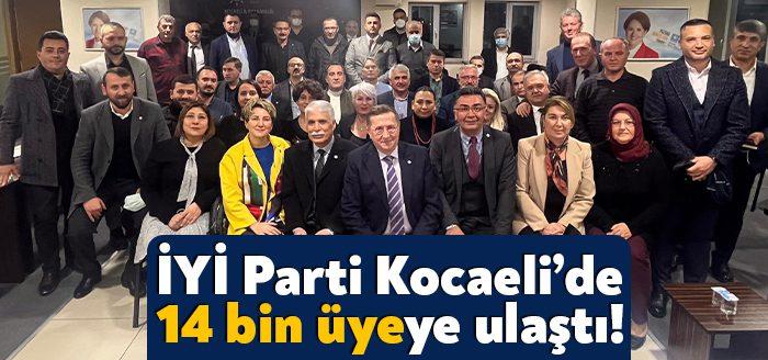 İYİ Parti Kocaeli İl Teşkilatı bir süre önce başlattığı üye