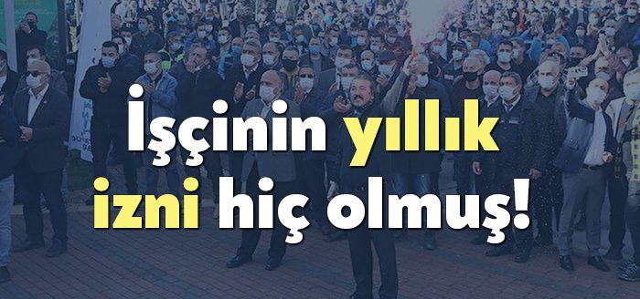 Sayıştay denetçileri Kocaeli Büyükşehir Belediyesi’nin 62 işçinin yıllık iznini kullandırmadığını,