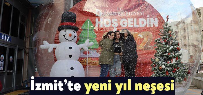 İzmit Belediyesi, geçmiş yıllarda olduğu gibi bu yılbaşı öncesinde de