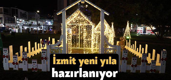 2022’ye sayılı günler kala İzmit Belediyesi Park ve Bahçeler Müdürlüğü