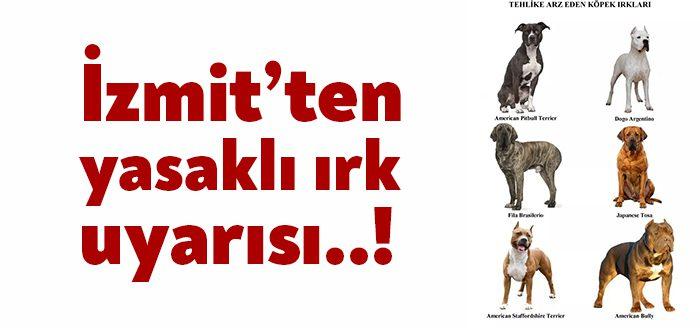 İzmit Belediyesi Veteriner İşleri Müdürlüğü, Tarım ve Orman Bakanlığının tehlike