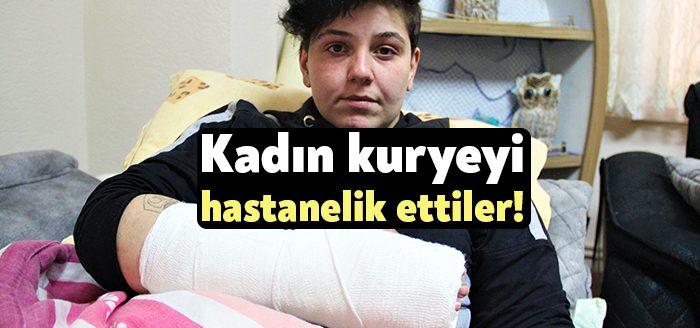  Kocaeli'nin Darıca ilçesinde kuryelik yapan 22 yaşındaki Elvin Danışmaz, trafikte