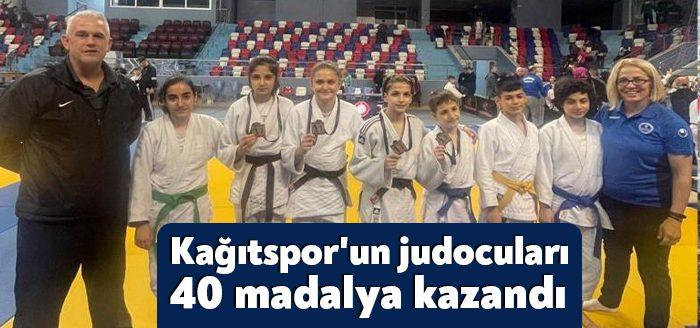 Kocaeli Büyükşehir Belediyesi Kağıtspor’un başarılı judocuları, Zonguldak'ta düzenlenen Uluslararası Madenci