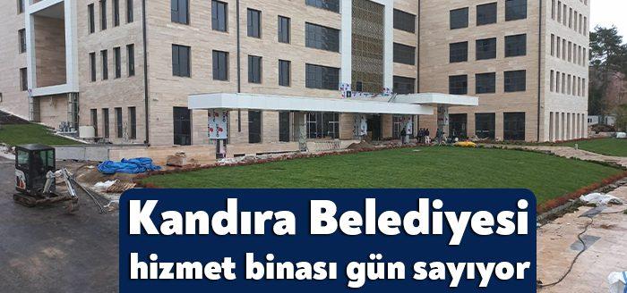 Tüm birimleri tek çatıda toplayacak olan Kandıra Belediyesi yeni hizmet
