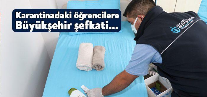 Kocaeli’nde üniversite eğitimi alan temaslı veya testi pozitif çıkan öğrenciler,
