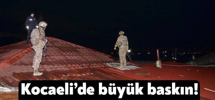 Kocaeli'de aranan şahıslara yönelik yapılan operasyon kapsamında 20 şüpheli yakalandı.