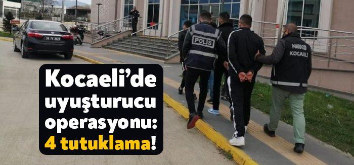 Kocaeli'nin Gölcük ve Karamürsel ilçelerinde polis ekipleri tarafından düzenlenen operasyonda