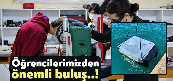 Kocaeli’nin Gebze ilçesinde eğitim gören lise öğrencileri, uzaktan kumanda ile