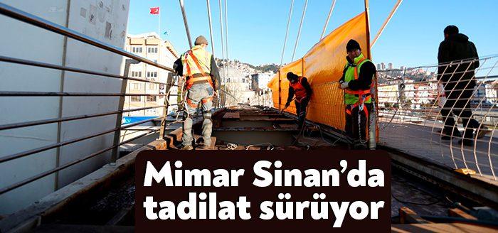 Kocaeli Büyükşehir Belediyesi tarafından İzmit Mimar Sinan Üstgeçidi başta olmak