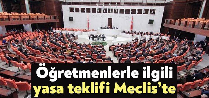 AK Parti, 12 maddelik Öğretmenlik Meslek Kanunu'na ilişkin yasa teklifini