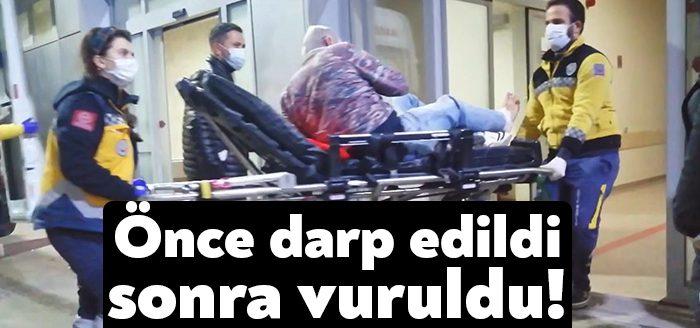 Kocaeli'nin Körfez ilçesinde çıkan kavga neticesinde darp edilen kişi, silahla