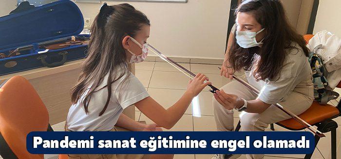 Kocaeli Büyükşehir Belediye Konservatuvarı 2021 yılında sanat eğitimlerini pandemi koşulları