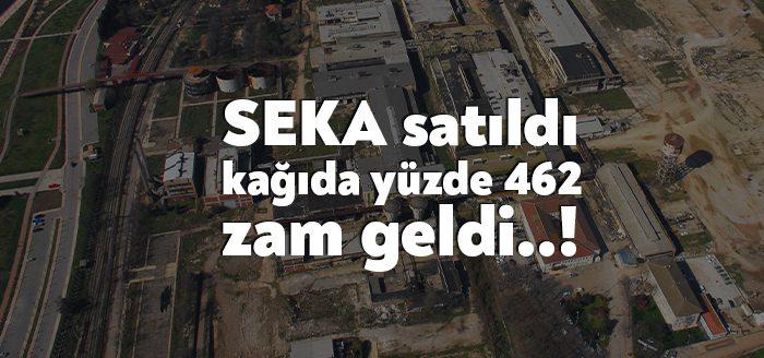 Özelleştirilen SEKA’nın fabrikaları ve arazilerinin yerine AVM’ler yapıldı. Türkiye kağıtta
