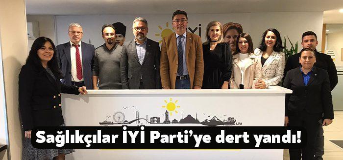 İYİ Parti Kocaeli İl Başkanı Şanbaz Yıldız’ı ziyaret eden Sağlık