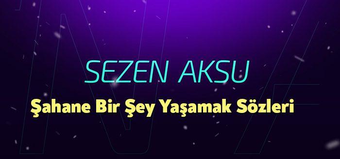 Sezen Aksu Şahane Bir Şey Yaşamak Sözleri, dinleyiciler tarafından merak