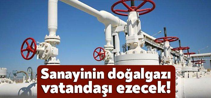 Elektrik üretim santralleri ve sanayide kullanılan doğalgaza yüzde 20 zam