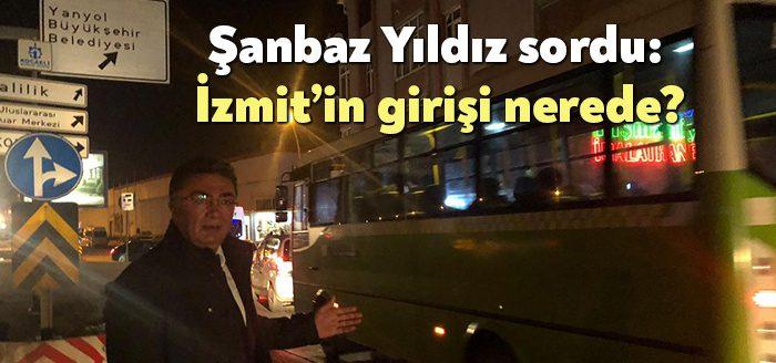İYİ Parti Kocaeli İl Başkanı Şanbaz Yıldız plansızlık nedeniyle İzmit’in