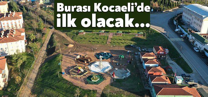 Başiskele Belediyesi’nin Kocaeli’de bir ilke imza atarak fabrika atıklarının sanat