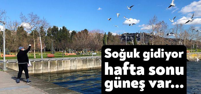 kar yağışı bugünle birlikte yurdu terk ederken hava sıcaklıkları hissedilir