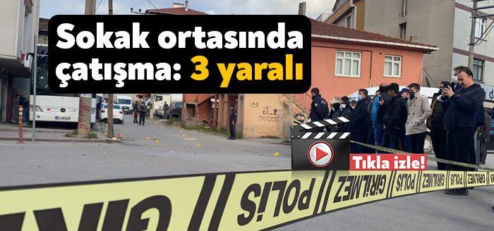 Kocaeli’nin Gebze ilçesinde iki grup arasında sokak ortasında silahlı çatışma