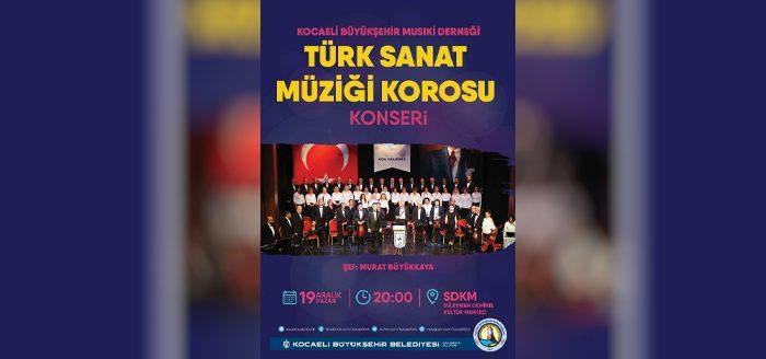 Büyükşehir Musiki Derneği TSM Korosu konser verecek. SDKM Büyük Sahne’deki