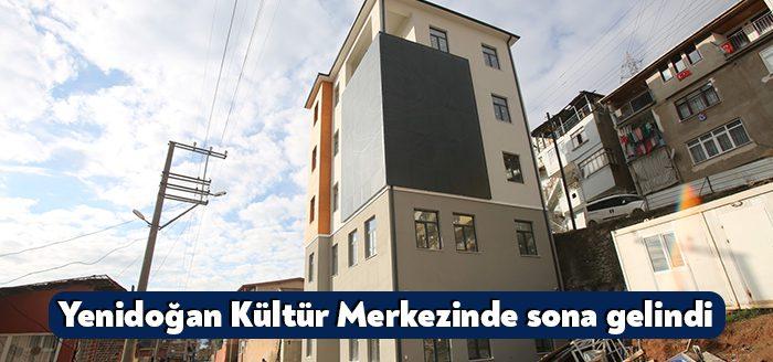 İzmit Yenidoğan’da toplam 653 metrekare alanda inşa edilen kültür merkezinde