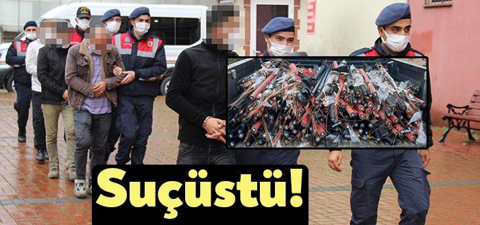  Kocaeli’de yeraltına döşenmek üzere hazır hale getirilen yaklaşık bin kilo