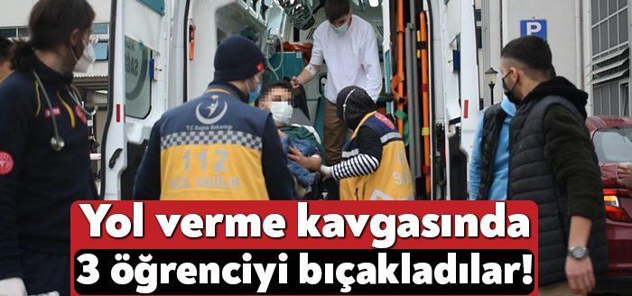 Kocaeli’nin Gebze ilçesinde bulunan bir lisenin önüne otomobiliyle gelen 4