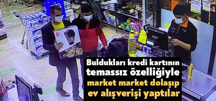 Kocaeli’nin Gebze ilçesinde bir vatandaşın kaybettiği kredi kartını bulan baba