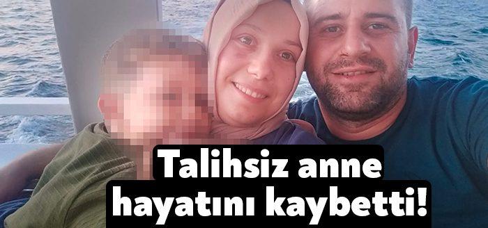Kocaeli'de iki çocuğunu okula götürdüğü sırada hafif ticari aracın çarpması