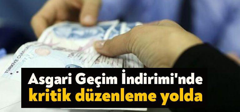 Kocaeli Haber-Asgari Geçim İndirimi'yle (AGİ) ilgili yeni bir düzenleme yapılması