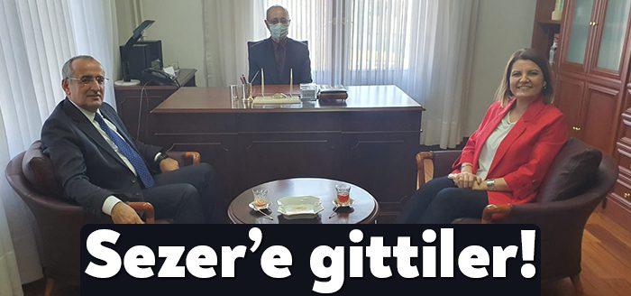 TBMM Meclis Başkanvekili Haydar Akar ve İzmit Belediye Başkanı Fatma