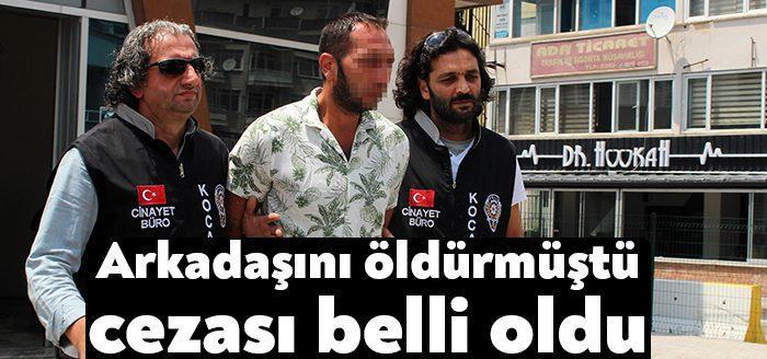 Kocaeli'de cezaevinden firar ettikten sonra yanına sığındığı arkadaşını, oğluyla birlikte