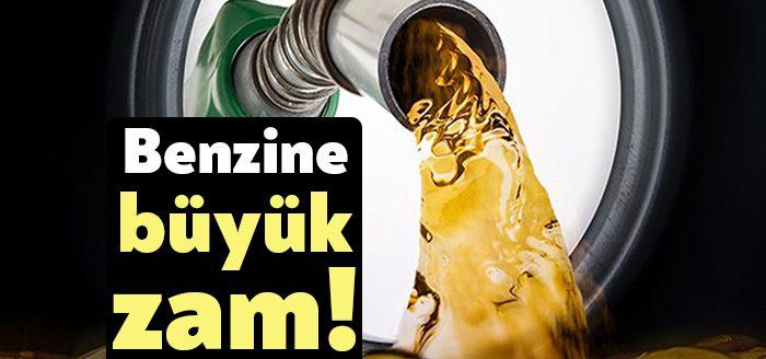 Benzinin litre fiyatı bu geceden itibaren geçerli olmak üzere 56