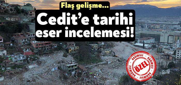 İzmit’te kentsel dönüşüm çalışmaları devam eden Cedit Mahallesi için flaş