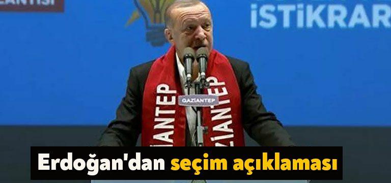 Erdoğan, AKP Gaziantep İl Danışma Meclisi Toplantısı'nda konuştu ve "Hazır