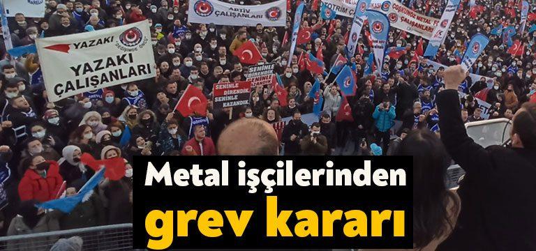 Türk Metal ile patronların sendikası MESS arasındaki görüşmelerde anlaşma çıkmadı.