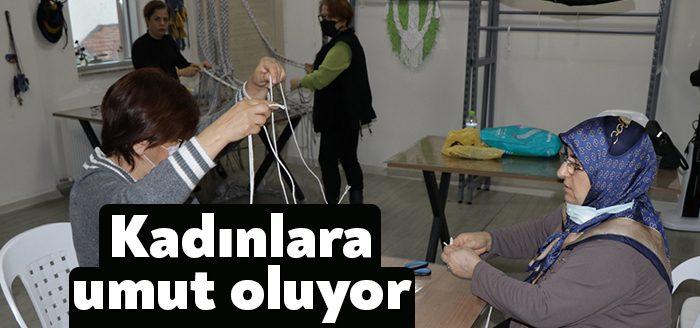 Çalışmaların aralıksız sürdüğü İzmit Belediyesi Kadın Girişimciler Merkezi (İZGİM), vatandaşlardan