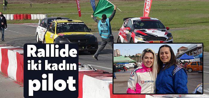  Kocaeli’nin Körfez ilçesinde yapılan Türkiye Rallikros Şampiyonası’nda final heyecanı TOSFED