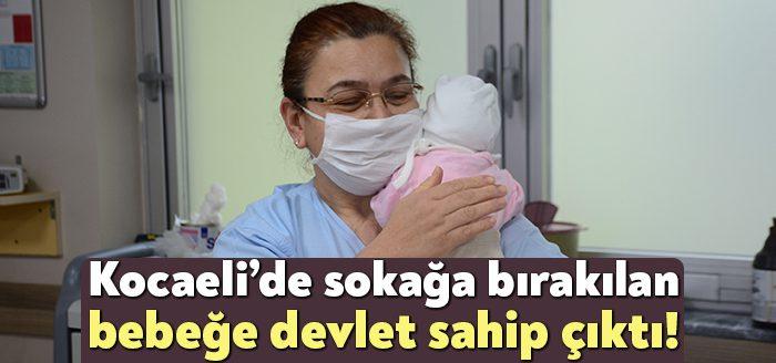  Dün akşam saatlerinde çantada biberonuyla sokağa bırakılan bebeğe devlet sahip