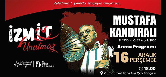 İzmit Belediyesi, İzmit Unutmaz etkinlikleri kapsamında 16 Aralık Perşembe günü